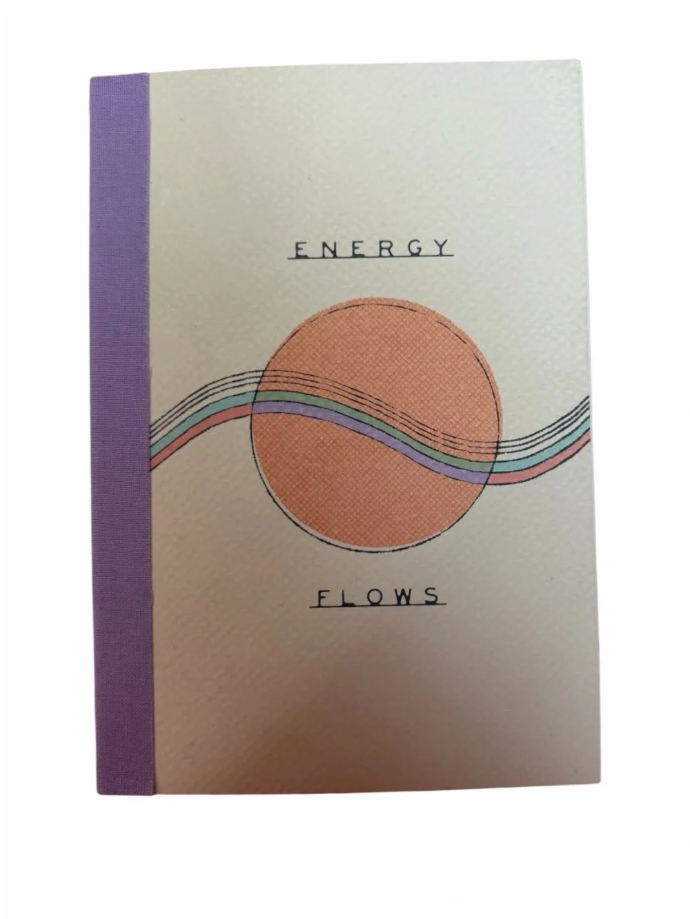 Energy Flows Artisan Notebook/Journal by Studio Oh ~5” x ~7.25” ~180 pages NWT